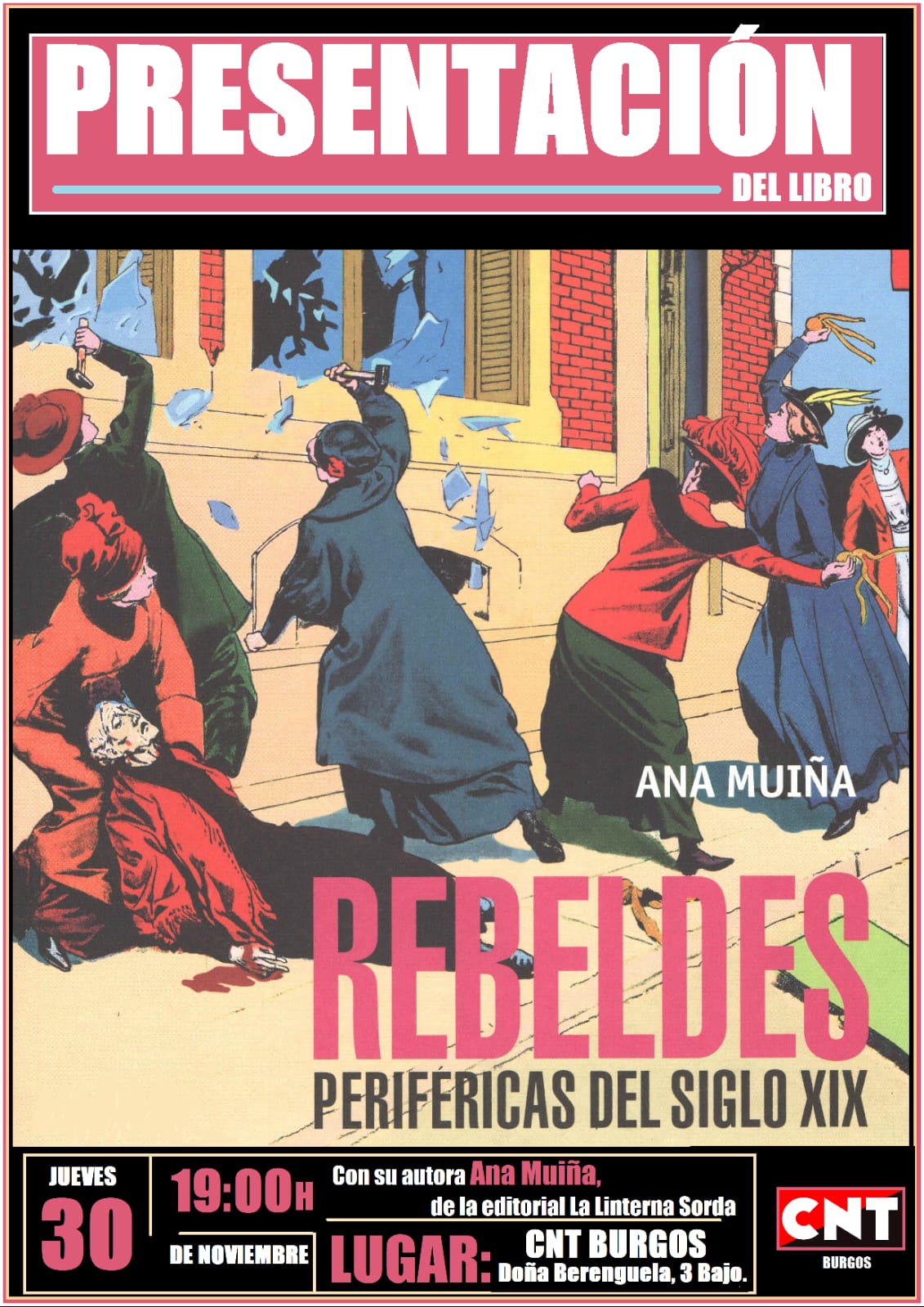 Presentación del libro «Rebeldes periféricas del siglo XIX»
