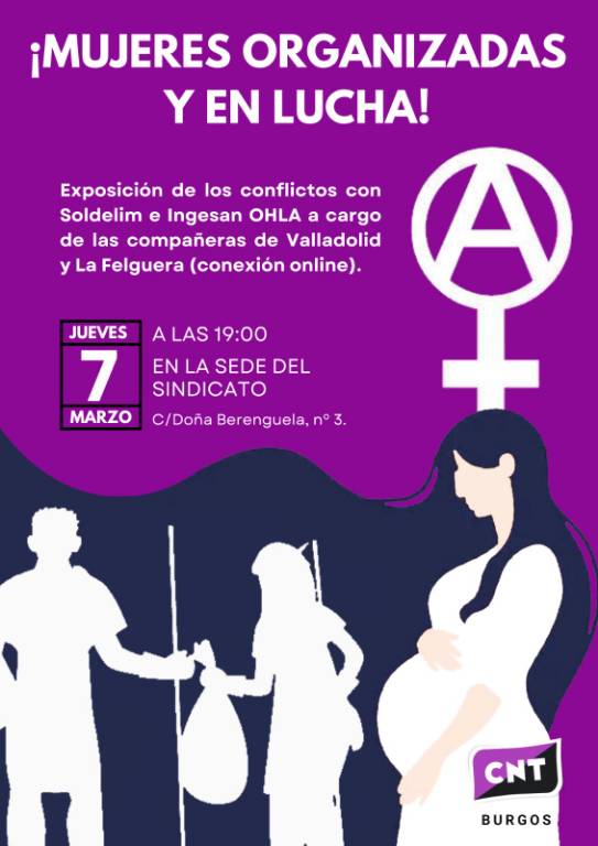 Charla-coloquio:» Mujeres organizadas y en lucha»
